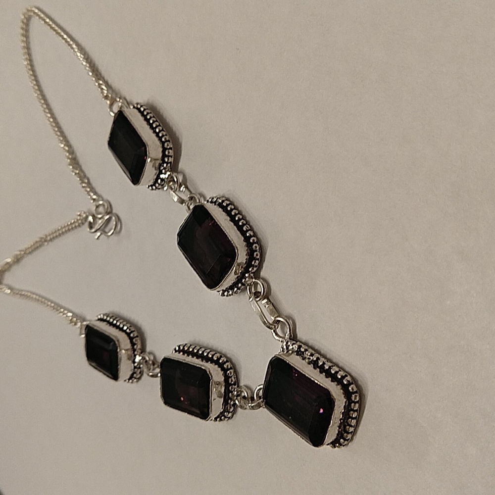 Amethyst necklace